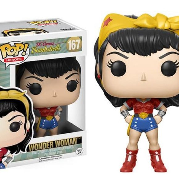 Funko POP! Heroes: DC Comics Bombshells - Wonder Woman - Picture 2 of 4